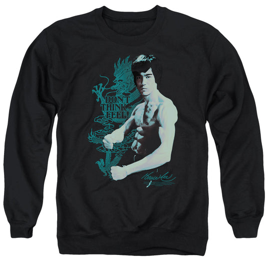 Bruce Lee™ Sweatshirt - Officially Licensed - Feel - Adult Unisex Crewneck Sweatshirt