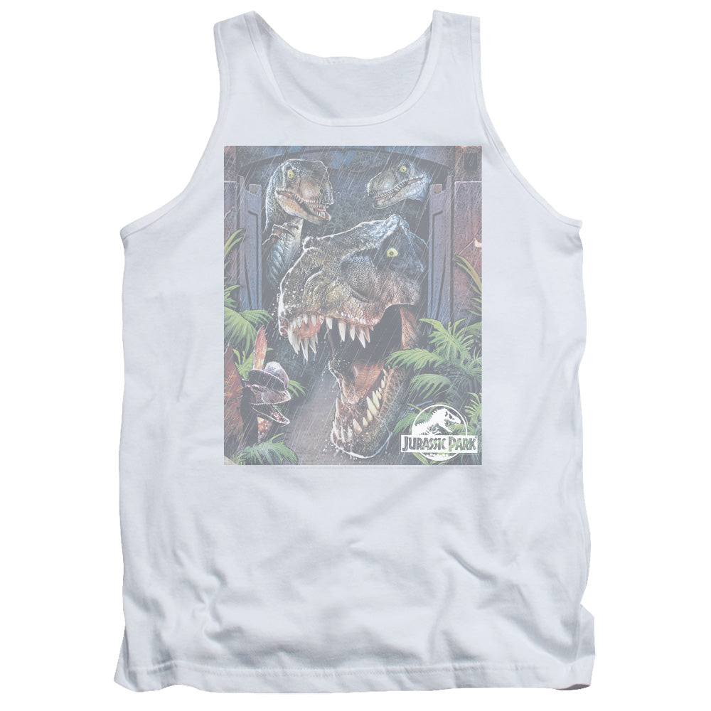 Jurassic Park - Giant Door Adult Tank - Forces Of Mankind