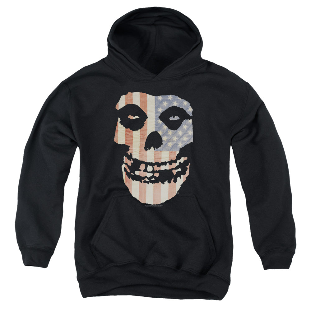 Misfits™ Youth Kids Hoodie (Ages 7+) - Officially Licensed - Fiend Flag - Youth Pull Over Hoodie