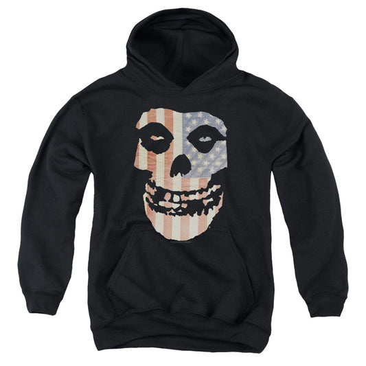 Misfits™ Youth Kids Hoodie (Ages 7+) - Officially Licensed - Fiend Flag - Youth Pull Over Hoodie
