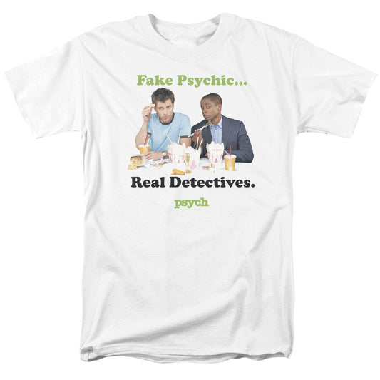 Psych™ TV Show Shirt - Officially Licensed - Adult Unisex Short Sleeve T-Shirt - Take Out