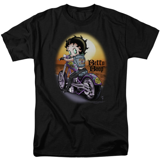 Betty Boop™ Shirt - Officially Licensed - Wild Biker - Adult Unisex Short Sleeve T-Shirt