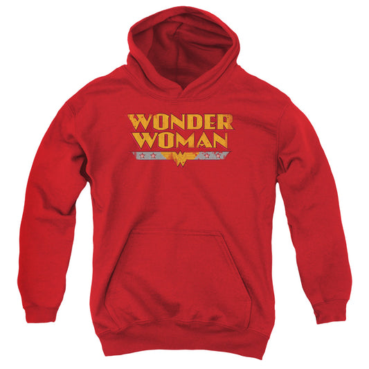 Wonder Woman™ - Youth Pull Over Hoodie - Kids Hoodie - Logo - Officially Licensed - S M L XL