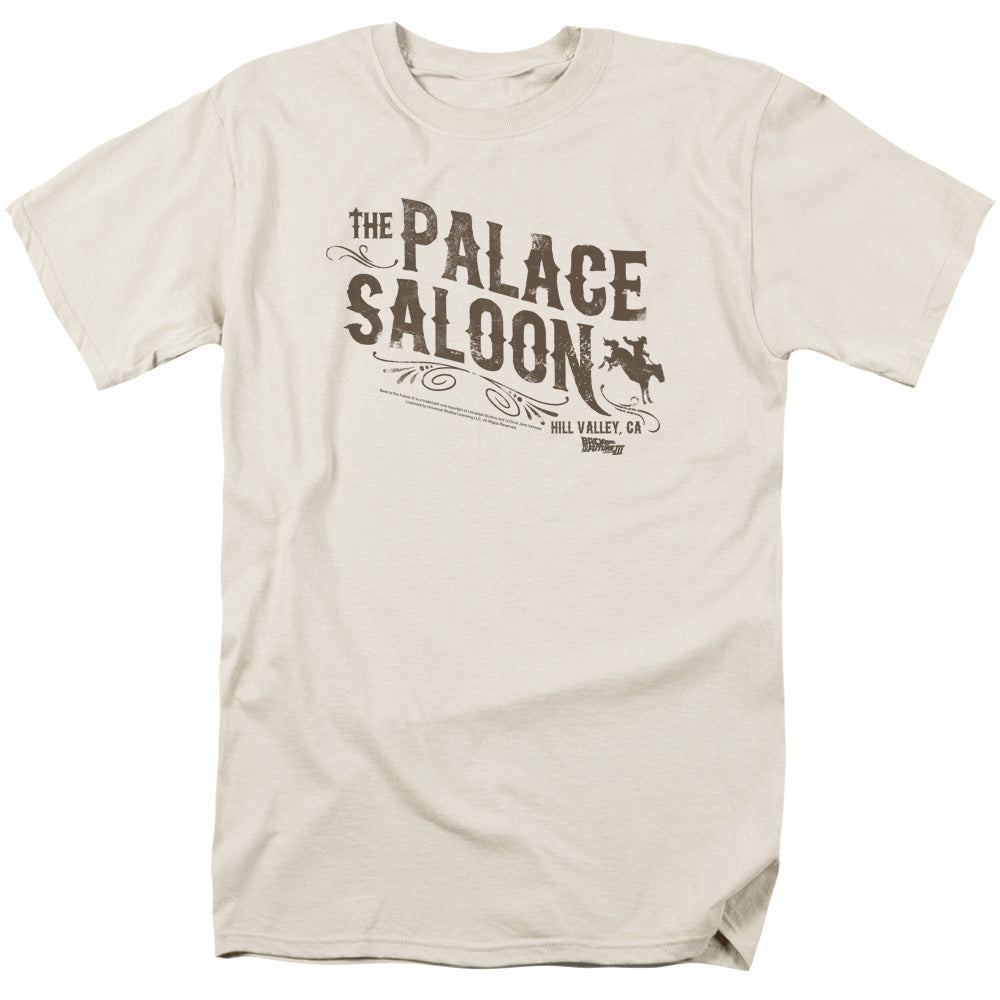 Back To The Future 3™ Shirt - Officially Licensed - Palace Saloon - Adult Unisex Short Sleeve T-Shirt