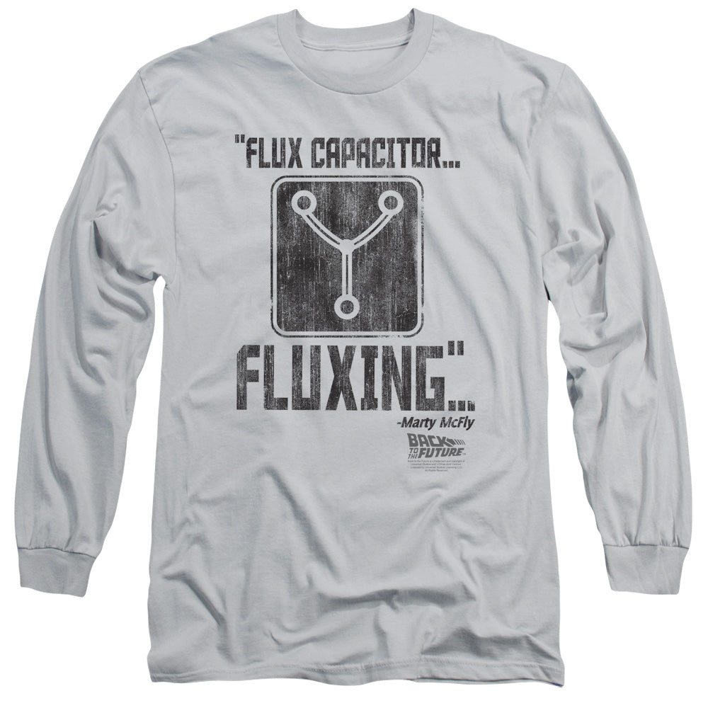 Back To The Future - Fluxing Long Sleeve Adult 18/1 - Forces Of Mankind