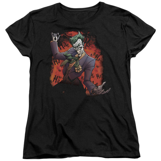 Batman™ Womens Shirt - Officially Licensed - Loose Fit - Joker's Ave - Short Sleeve Women's T-Shirt