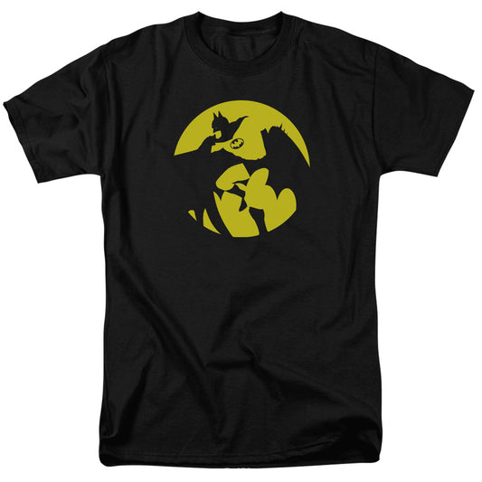 Batman™ Retro Shirt - DC Comics Vintage - Officially Licensed - Adult Unisex Short Sleeve T-Shirt - Spotlight Silhouette