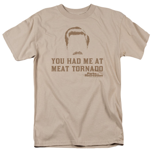Parks And Recreation™ Shirt Officially Licensed - Parks And Rec - Parks N Rec - Meat Tornado - Adult Unisex Short Sleeve T-Shirt
