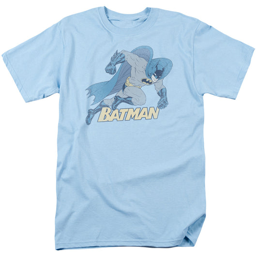 Batman™ Vintage Shirt - Officially Licensed - Retro Batman Running - DC Comics Vintage - Adult Unisex Short Sleeve T-Shirt