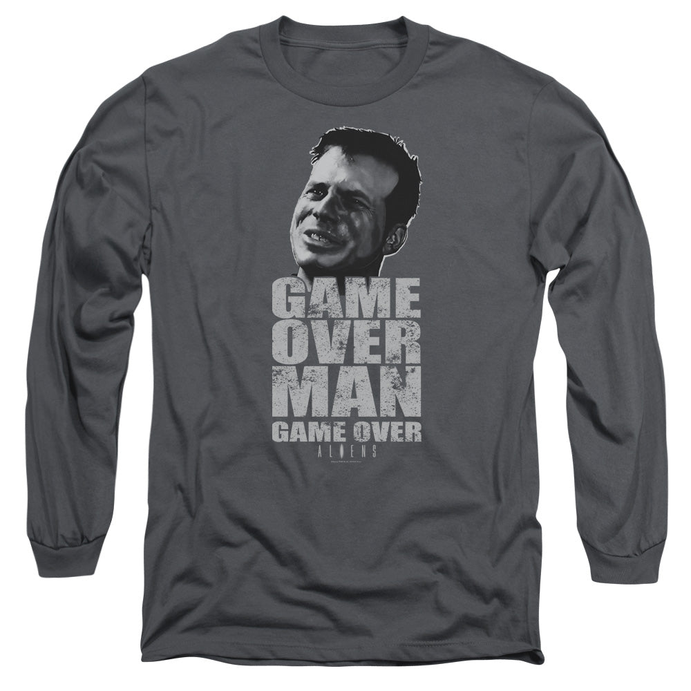 Alien™ Movie Long Sleeve Shirt - Game Over Man - Officially Licensed - Adult Unisex Long Sleeve T-Shirt
