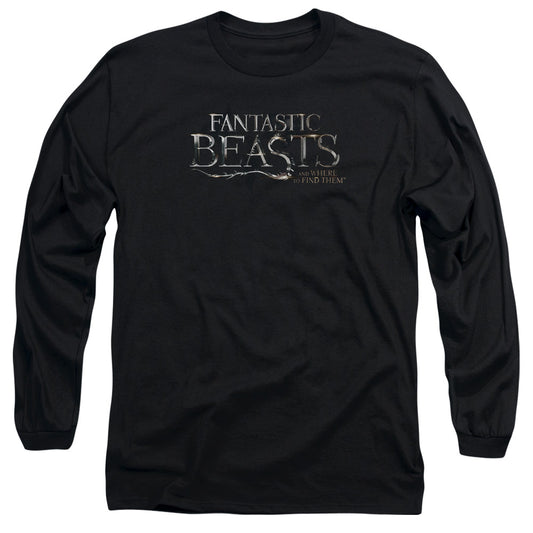 Fantastic Beasts - Logo Long Sleeve Adult 18/1 - Forces Of Mankind