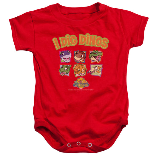 Land Before Time Baby Onesie - Officially Licensed - I Dig Dinos - Baby Bodysuit, Infant Snapsuit, Baby Shower Gift Boys Girls