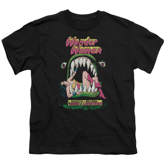 Wonder Woman™ - Youth Short Sleeve T-Shirt - Kids T Shirt - Jaws - DC Comics Vintage - Officially Licensed - S M L XL