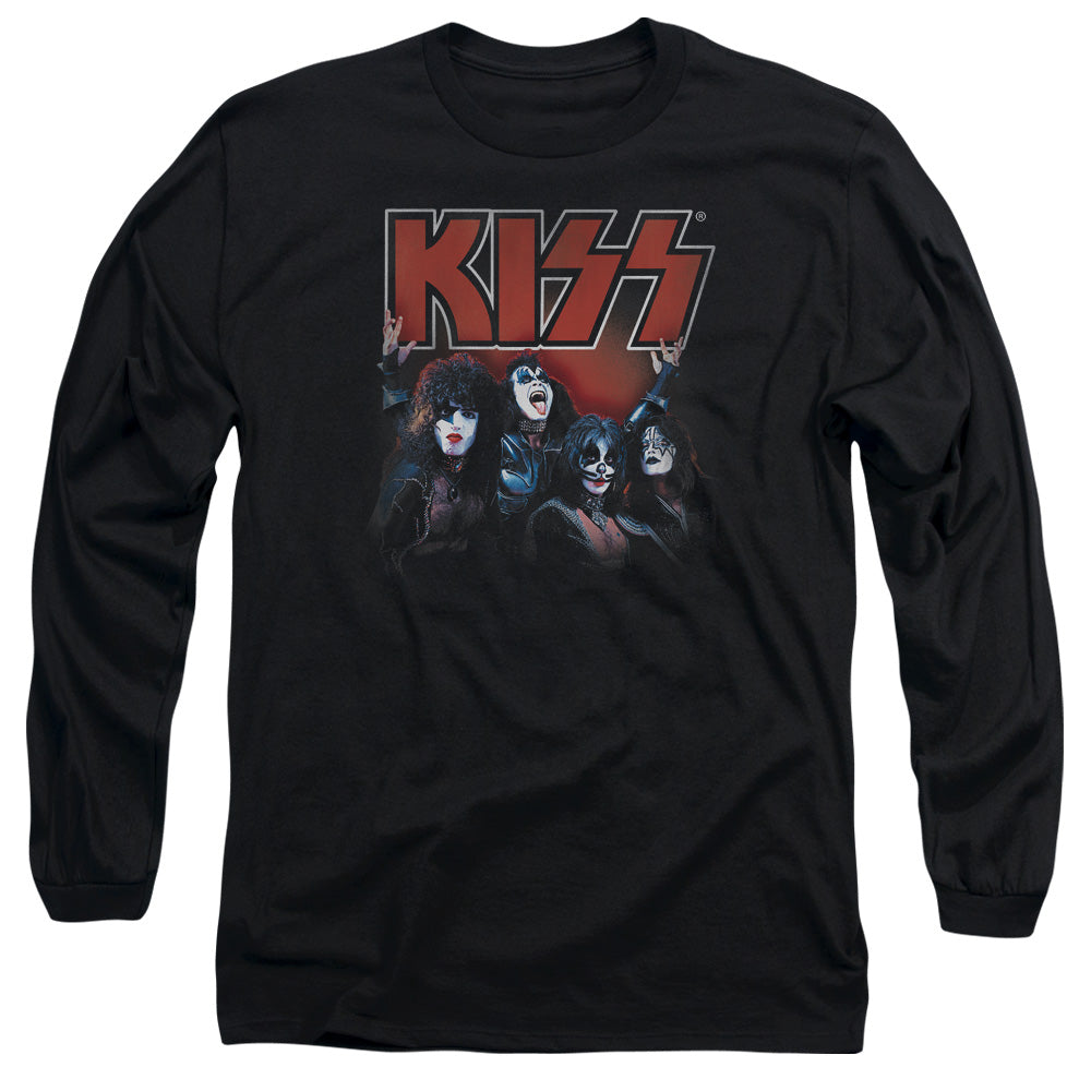 KISS™ Long Sleeve Shirt - Kings - Officially Licensed - Adult Unisex Long Sleeve T-Shirt