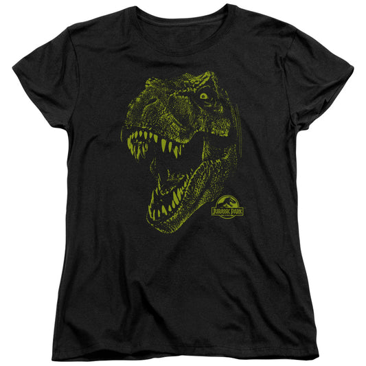 Jurassic Park - Rex Mount Short Sleeve Women's Tee - Forces Of Mankind