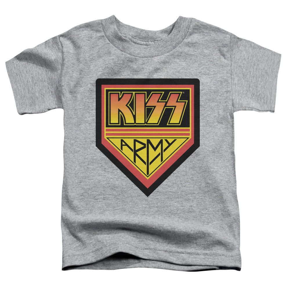 KISS™ - Toddler Kids T-Shirt (Ages 2-4) - Short Sleeve Toddler Tee - Army Logo - Officially Licensed - 2T 3T 4T