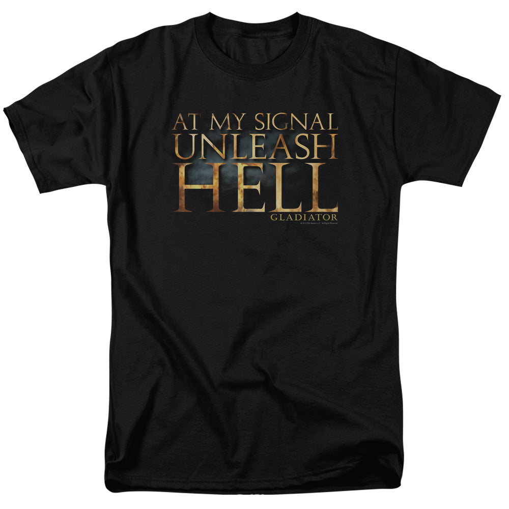 Gladiator™ Movie Shirt - Officially Licensed - Adult Unisex Short Sleeve T-Shirt - Unleash Hell