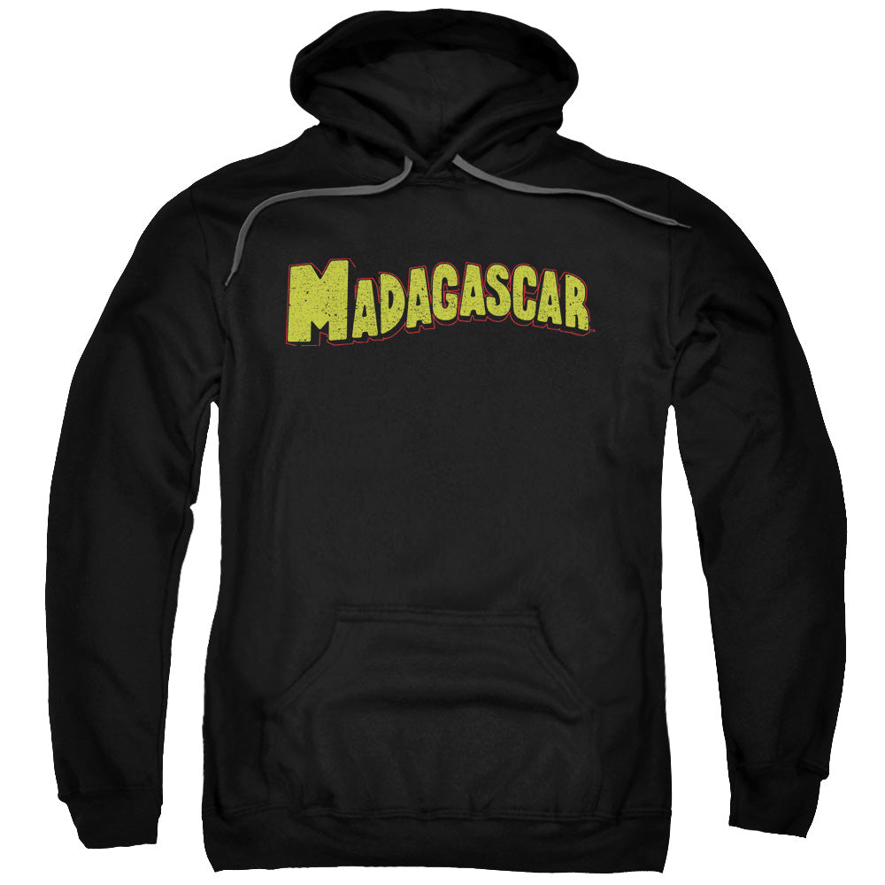 Madagascar - Adult Unisex Hoodie - Pull Over Hoodie - Logo - Officially Licensed