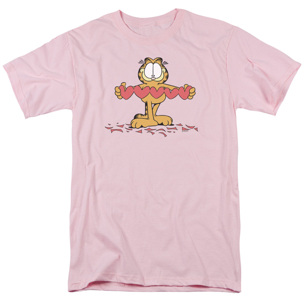 Garfield™ Shirt - Officially Licensed - Adult Unisex Short Sleeve T-Shirt - Sweetheart