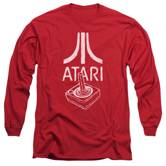 Atari™ - Officially Licensed - Adult Long Sleeve T-Shirt - Joystick Logo - S M L XL 2X