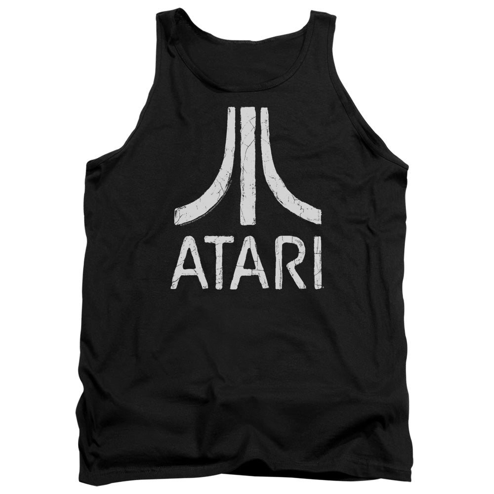 Atari™ Tank Top - Rough Logo - Vintage Game Tank Top - Game Tank Top - Geek Tank Top - Adult Unisex Tank Top - Officially Licensed