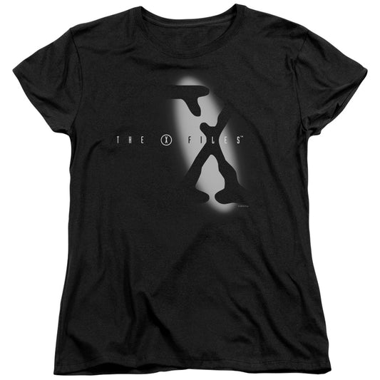 The X-Files - Women's Tee - Women's Short Sleeve T-Shirt Tee - Spotlight Logo - Officially Licensed
