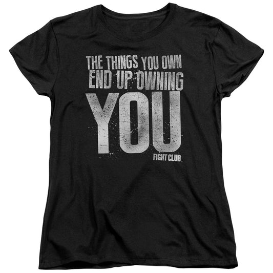 Fight Club™ Women Shirt - Officially Licensed - Owning You Short Sleeve Women's Tee