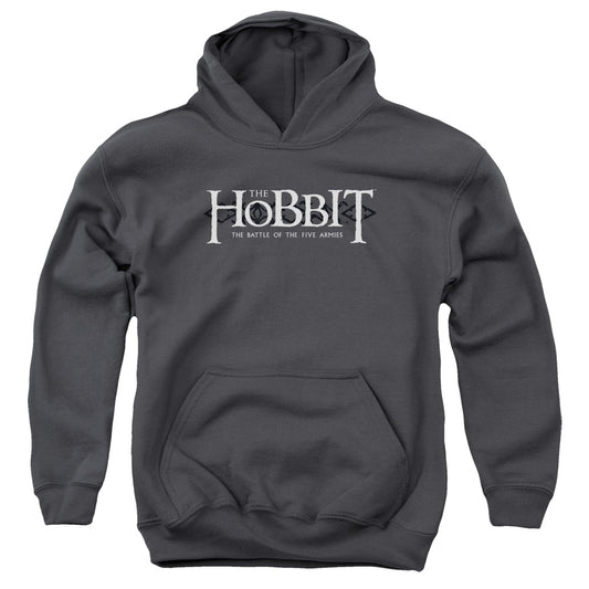 The Hobbit™ Youth Kids Hoodie (Ages 7+) - Officially Licensed - Ornate Logo - Youth Kids Pull Over Hoodie