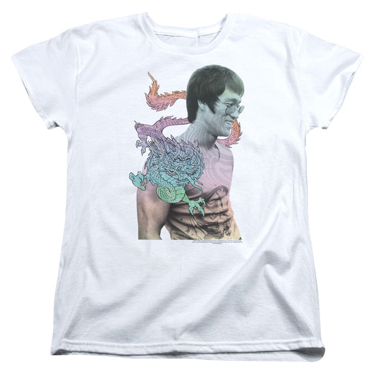 Bruce Lee - Women's Tee - Short Sleeve Women's T-Shirt Tee - Loose Fit - A Little Bruce - Officially Licensed
