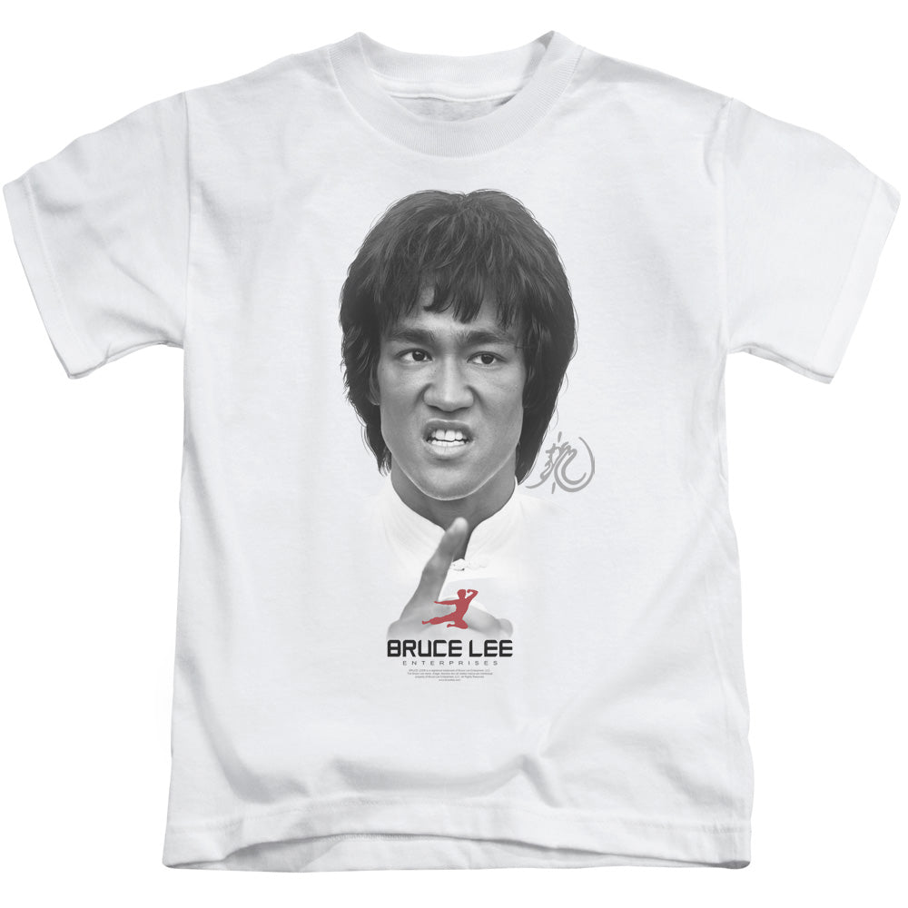 Bruce Lee™ - Kids T-Shirt (Ages 4-7) - Self Help - Officially Licensed - Short Sleeve Juvenile Kids T Shirt - Size 4 5 6 7