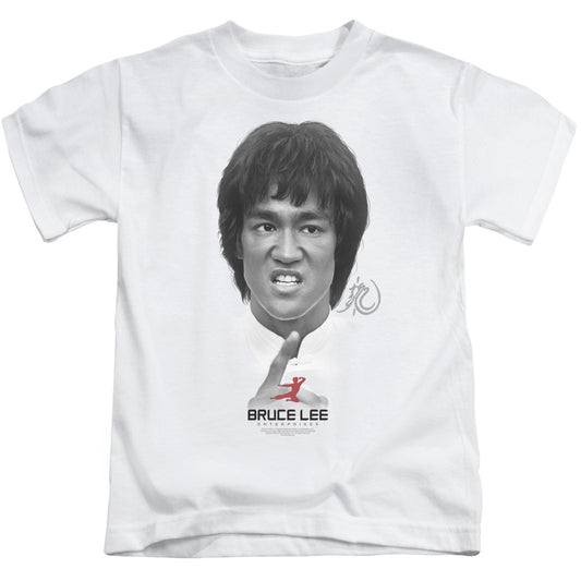 Bruce Lee™ - Kids T-Shirt (Ages 4-7) - Self Help - Officially Licensed - Short Sleeve Juvenile Kids T Shirt - Size 4 5 6 7
