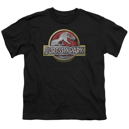 Jurassic Park - Logo Short Sleeve Youth 18/1 - Forces Of Mankind