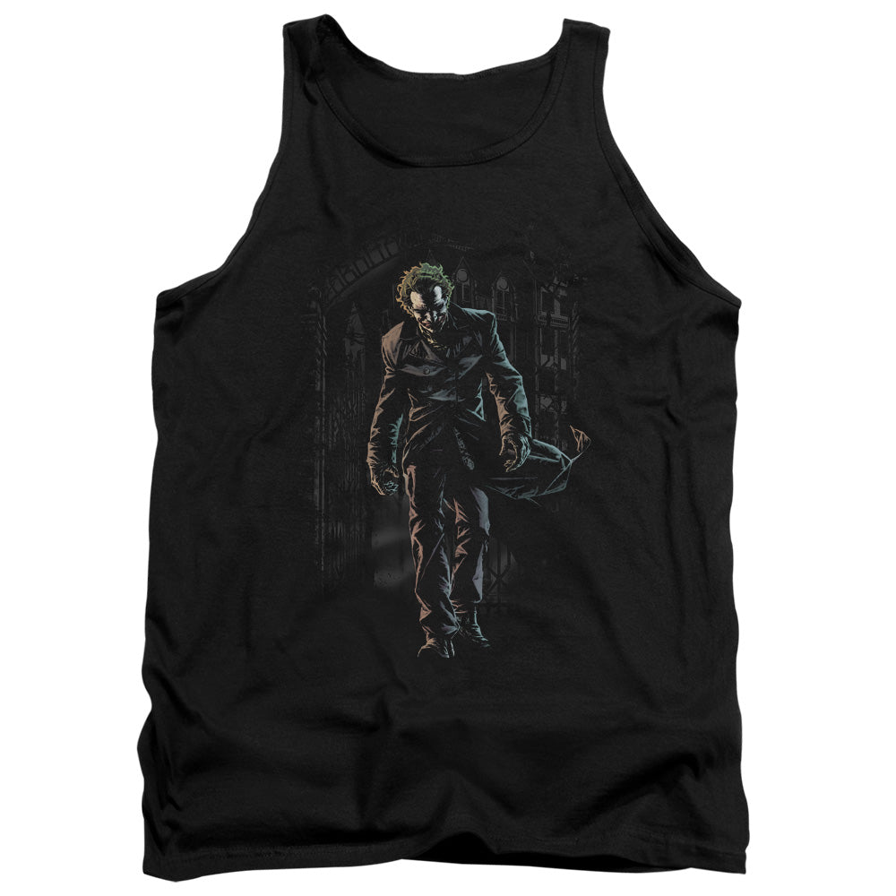 Batman™ Tank Top - Officially Licensed - Joker Leaves Arkham - Adult Unisex Tank Top