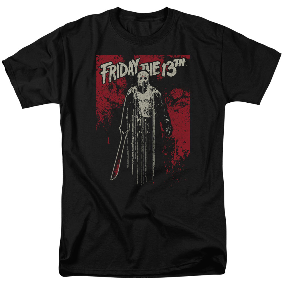Friday The 13th™ Shirt - Officially Licensed - Drip - Adult Unisex Short Sleeve T-Shirt