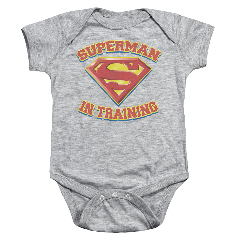 Superman - Superman In Training - Infant Snapsuit - Baby Onesie - Baby Shower Gift - Rock Baby - Punk Baby - Bodysuit - Officially Licensed