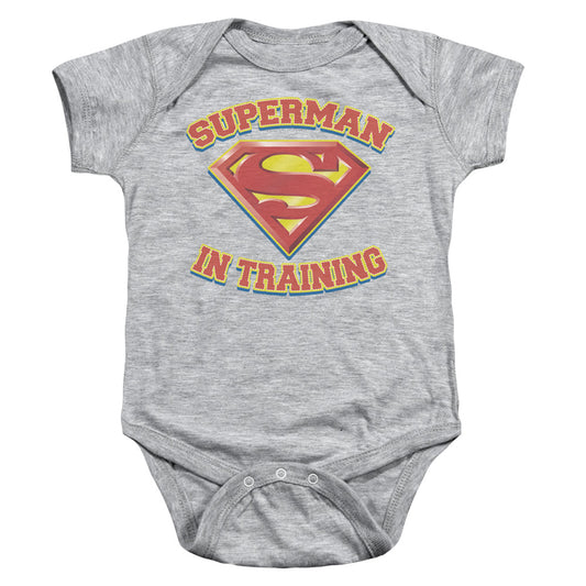 Superman - Superman In Training - Infant Snapsuit - Baby Onesie - Baby Shower Gift - Rock Baby - Punk Baby - Bodysuit - Officially Licensed
