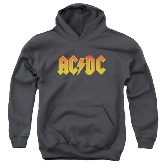 Acdc - Logo Youth Pull Over Hoodie - Forces Of Mankind