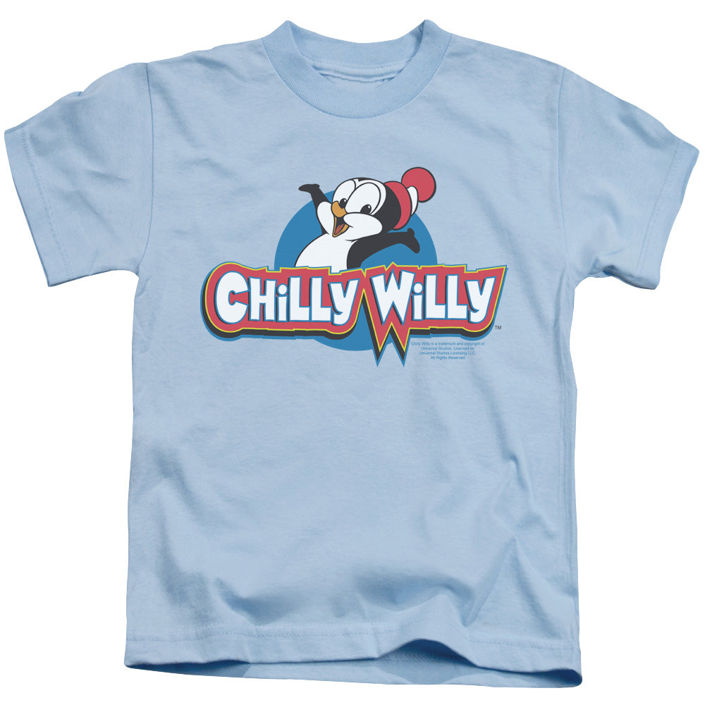 Chilly Willy™ - Kids T-Shirt (Ages 4-7) - Logo - Officially Licensed - Short Sleeve Juvenile Kids T Shirt - Size 4 5 6 7