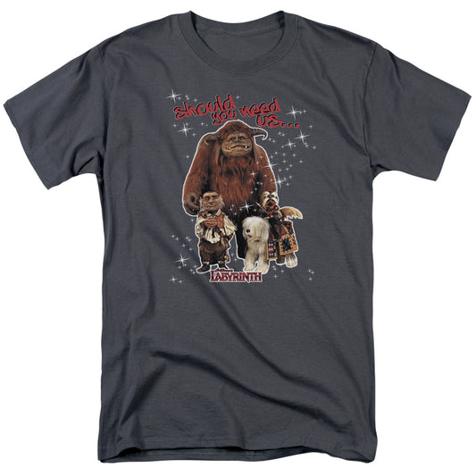 Labyrinth™ Movie Shirt - Officially Licensed - Should You Need Us - David Bowie Musical - Adult Unisex Short Sleeve T-Shirt