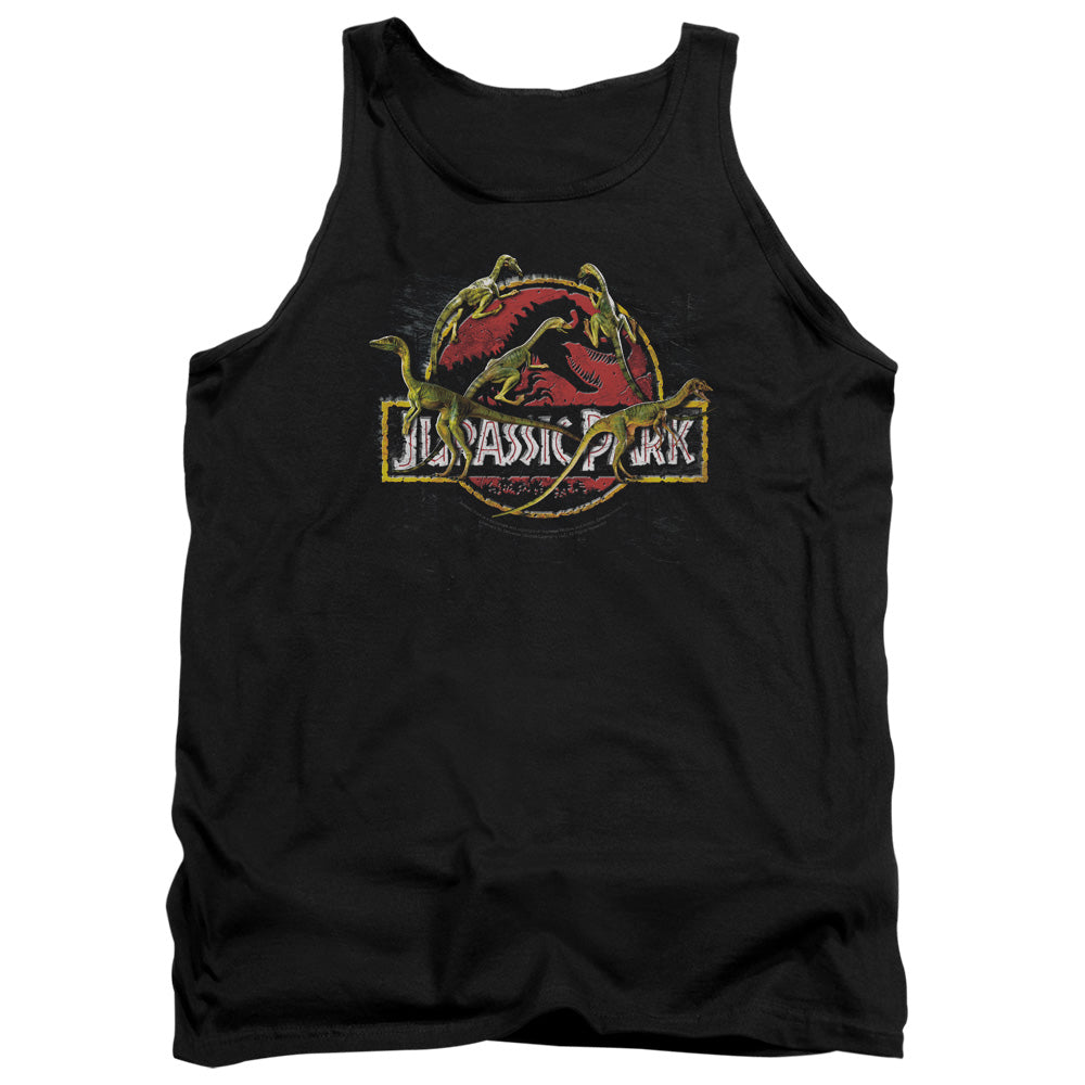 Jurassic Park - Something Has Survived Adult Tank - Forces Of Mankind