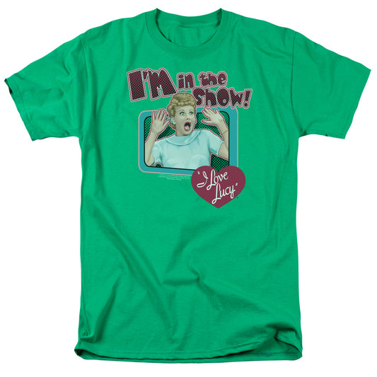 I Love Lucy™ Tv Show Shirt - Officially Licensed - Adult Unisex Short Sleeve T-Shirt - Put Me In The Show