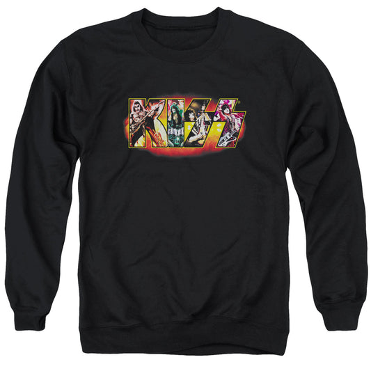 KISS™ Sweatshirt - Officially Licensed - Stage Logo - Adult Unisex Crewneck Sweatshirt