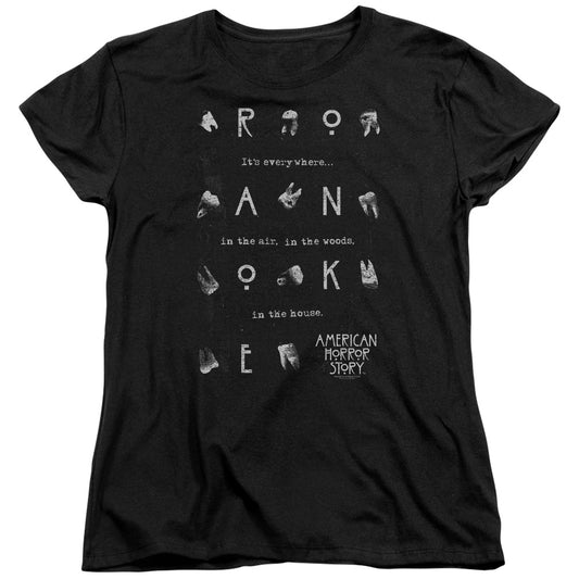American Horror Story™ - Womens Shirt - Short Sleeve Women's T-Shirt - Loose Fit - Chatter Box - Officially Licensed - AHS Harmons