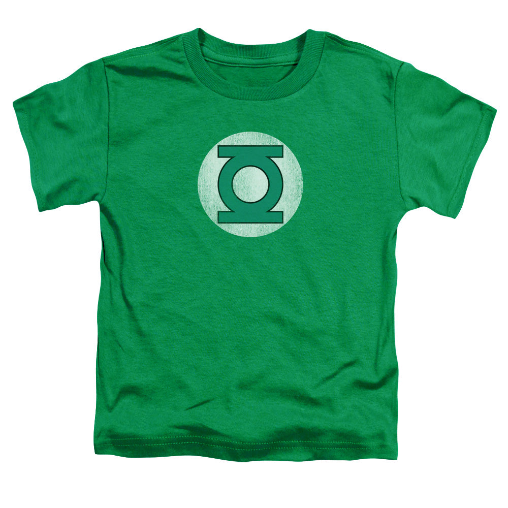 Green Lantern™ - Toddler Kids T-Shirt (Ages 2-4) - Short Sleeve Toddler Tee - Logo Distressed - Vintage - Officially Licensed - 2T 3T 4T