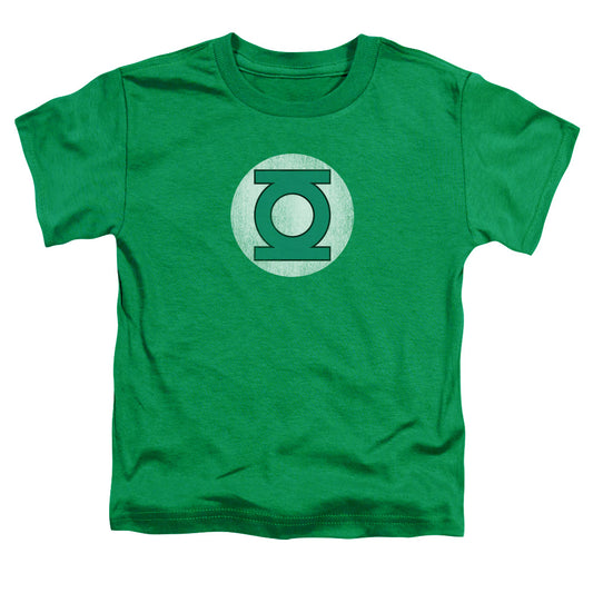 Green Lantern™ - Toddler Kids T-Shirt (Ages 2-4) - Short Sleeve Toddler Tee - Logo Distressed - Vintage - Officially Licensed - 2T 3T 4T