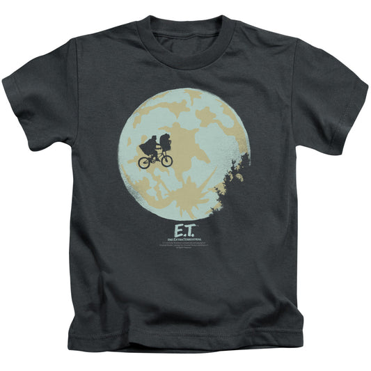 E.T.™ - Kids T-Shirt (Ages 4-7) - In The Moon - Officially Licensed - Short Sleeve Juvenile Kids T Shirt - Size 4 5 6 7