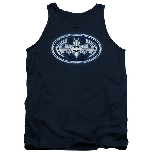 Batman - Cyber Bat Shield Adult Tank - Forces Of Mankind