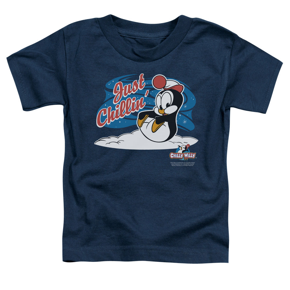 Chilly Willy - Toddler Kids T-Shirt (Ages 2-4) - Short Sleeve Toddler Tee - Just Chillin - Officially Licensed - 2T 3T 4T