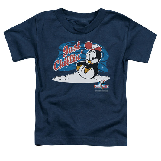 Chilly Willy - Toddler Kids T-Shirt (Ages 2-4) - Short Sleeve Toddler Tee - Just Chillin - Officially Licensed - 2T 3T 4T