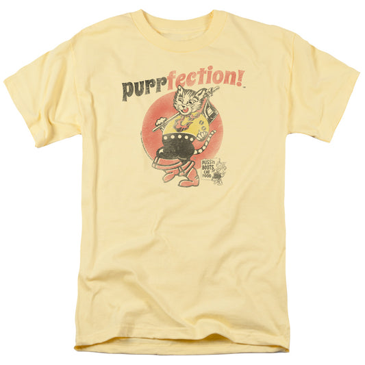 Puss N Boots - Purrfection - Unisex Adult Short Sleeve T-Shirt